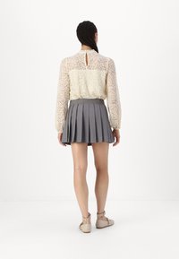 SOMETHINGNEW SNMEGAN MINI - Jupe plissée - harbor mist