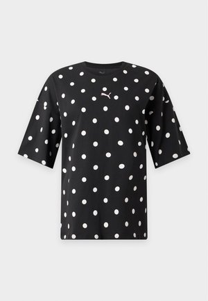 Puma, SPEED PROGRAM EUROPE OVERSIZED TEE - T-shirt imprimé - black
