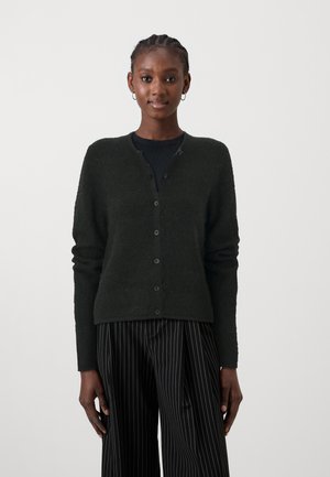 Gina Tricot CARDIGAN - Adīta jaka - black