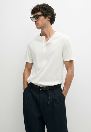 Massimo Dutti, T-Shirt basic - white