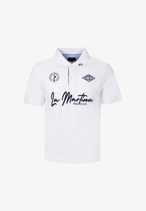 La Martina, BEKLEIDUNG MCP301 - Polo - optic white mcp301js40900001