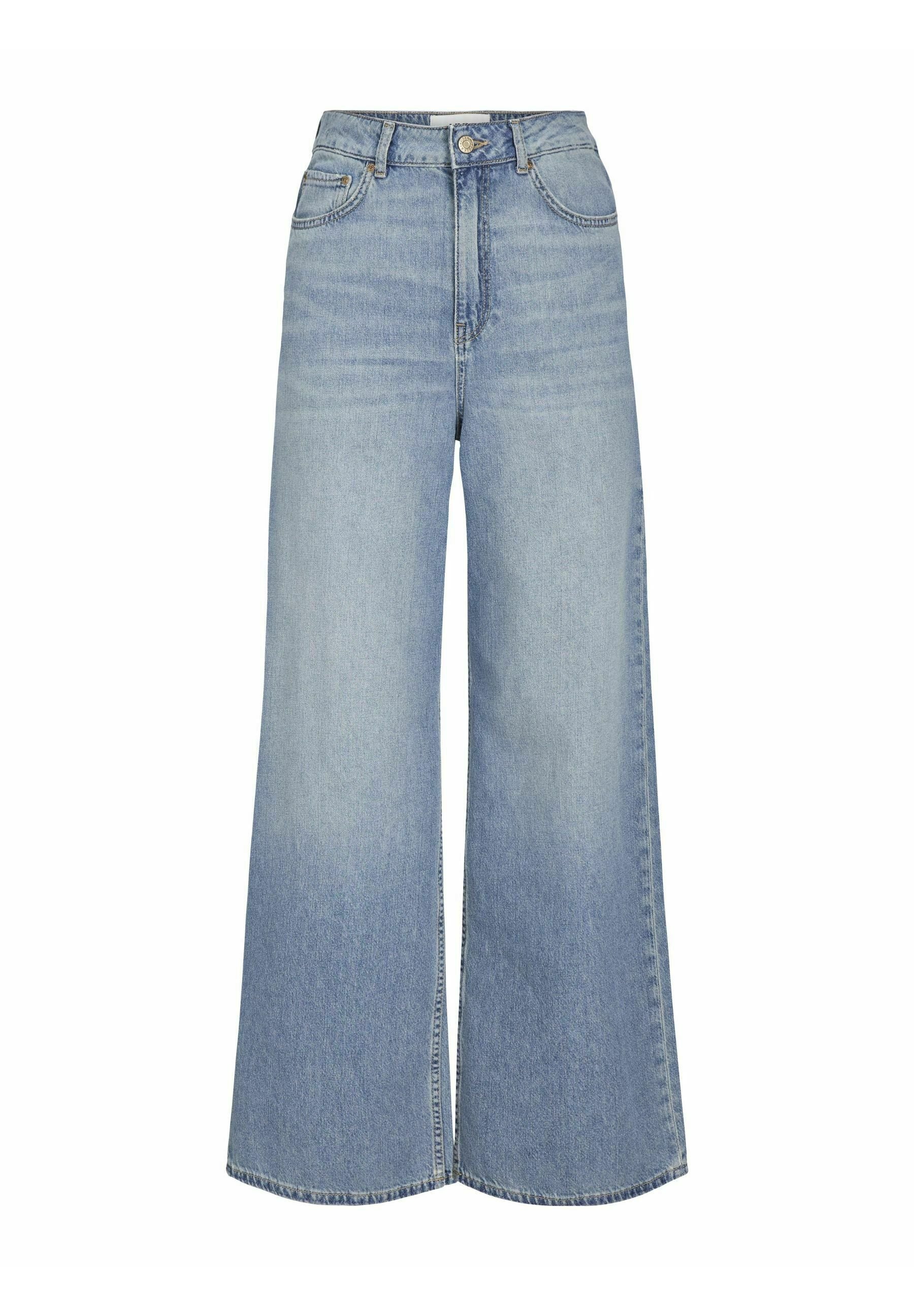 JJXX JXTOKYO WIDE FIT DENIM - Wide Leg - light blue denim