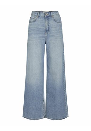 JJXX WIDE JXTOKYO - Flared Jeans - light blue denim