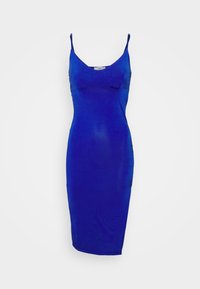 PARTY AMBER STRAPPY MIDI - Džersejové šaty - electric blue