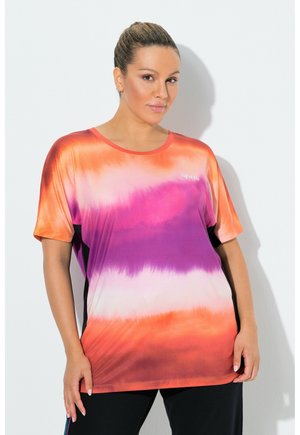 QUICK-DRYING OMBRE TEE - T-shirts print - light orange