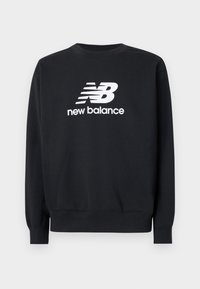 ESSENTIALS FRENCH LOGO CREW UNISEX - Sweatshirt - black