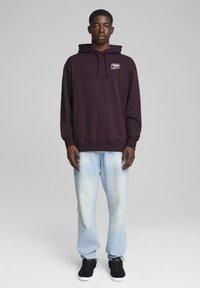 Puma DOWNTOWN GRAPHIC - Melegítőfelső - midnight plum