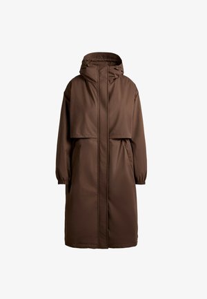 OYSHO, FELLEX® AEROGEL 10K WATERPROOF LONG PADDED JACKET - Veste imperméable - brown