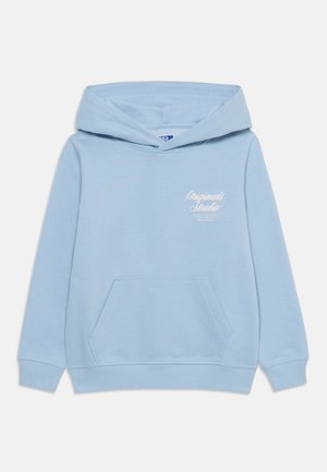 JORNORREBRO TYPO BACK HOOD - Hoodie - skyway