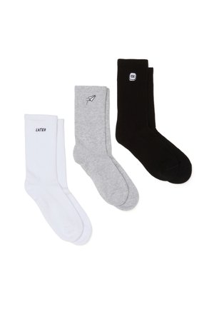 TRIPACK - Socks - black white grey