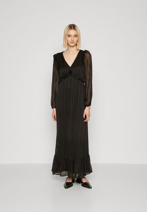Vero Moda VMSANDRA FRILL MAXI DRESS - Oblečenie na špeciálnu príležitosť - black