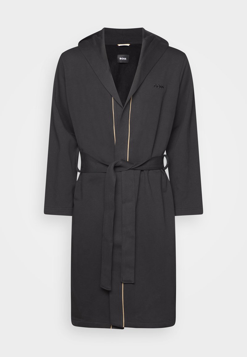 BOSS ICONIC HOODED ROBE Dressing gown black Zalando.co.uk