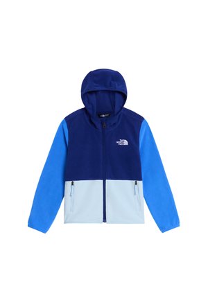 The North Face, GLACIER HOODIE UNISEX - Яке от полар - bold blue/polar haze-active blue