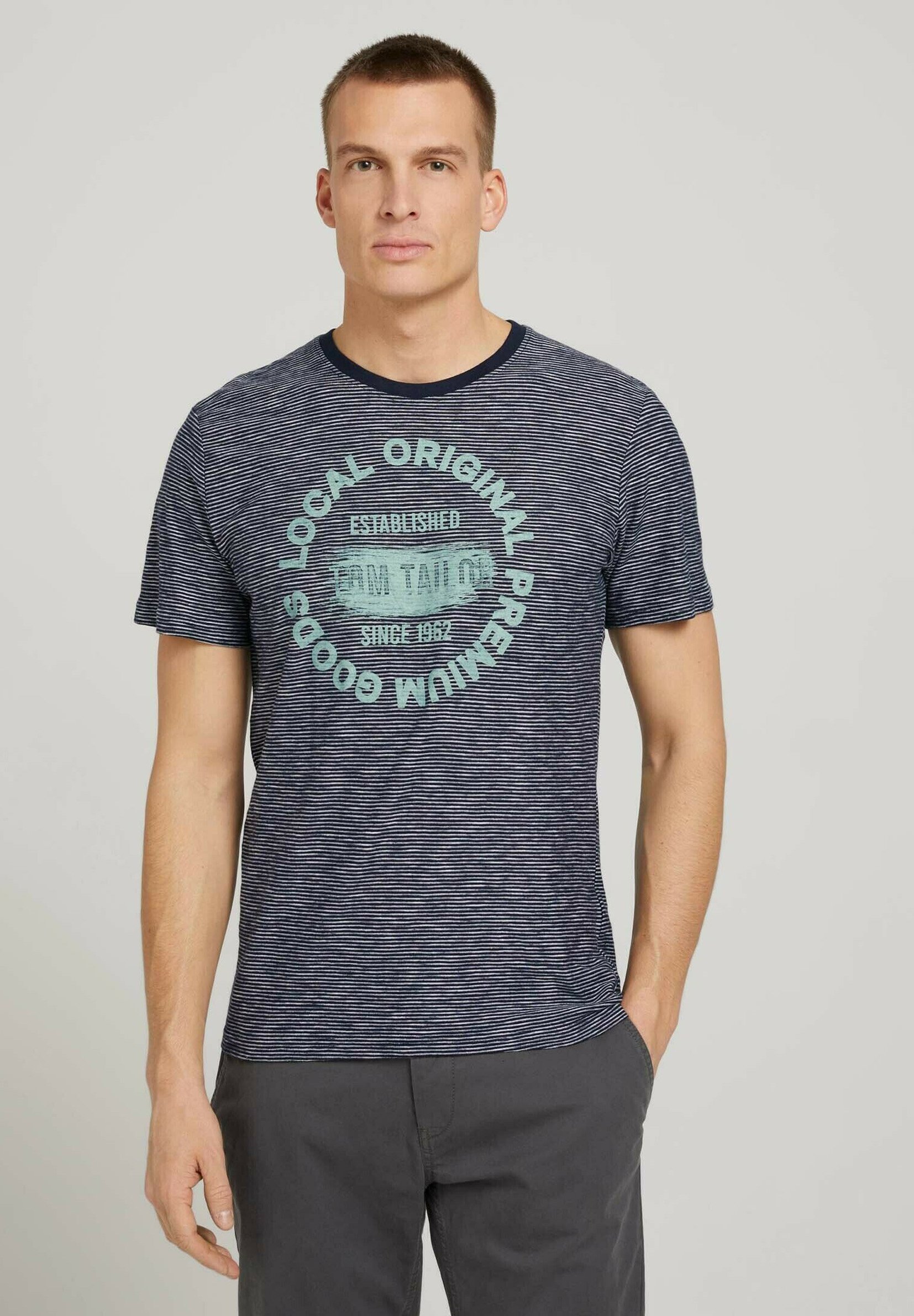 Uomo Vestiti Top e t-shirt Camicie Maglie con stampa Tom Tailor Maglie con stampa Chemise Tom Tailor