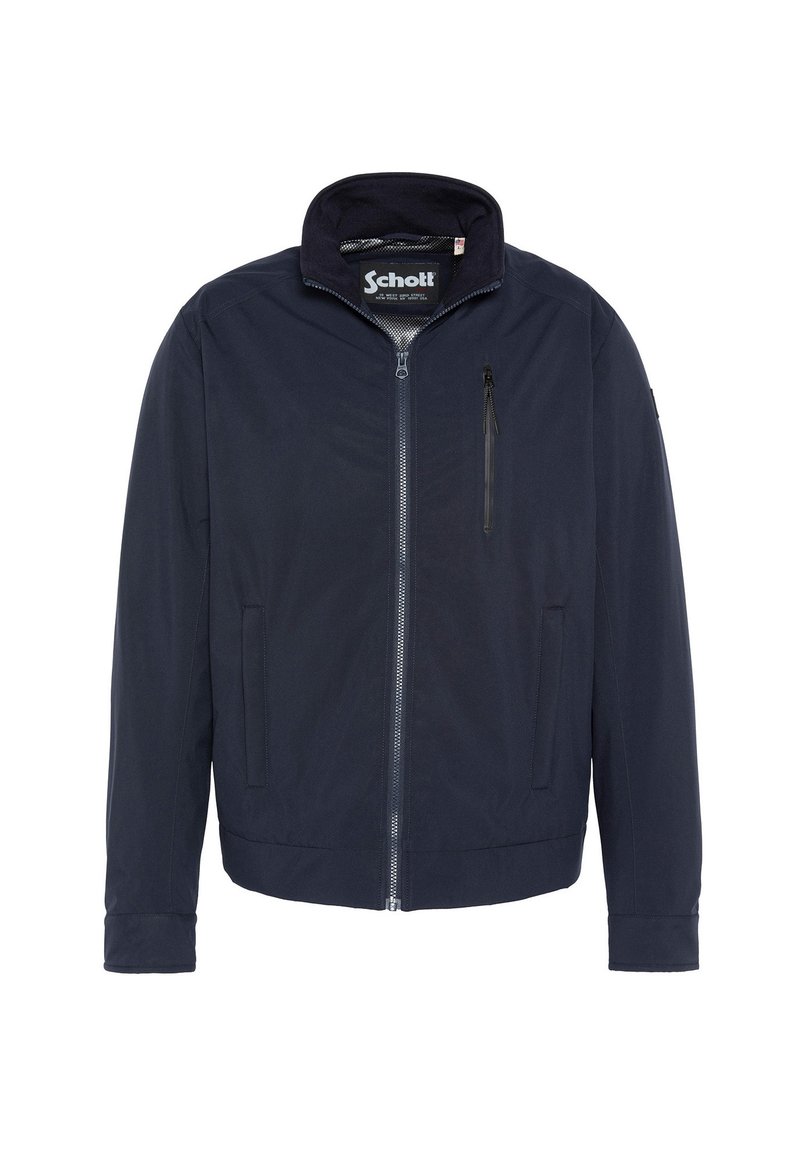 Schott Jas donkerblauw