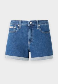 MID RISE SHORT - Short en jean - denim dark