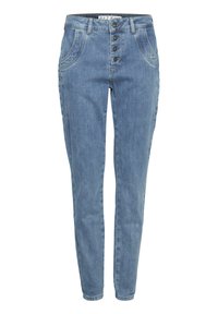 PULZ PZMELINA Jeans Skinny Fit light blue denim/blu Zalando