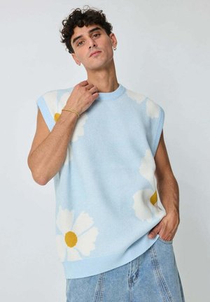 PULL DÉBARDEUR - Pullover - bleu