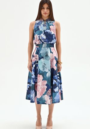 Jupe trapèze - var blue ottanio