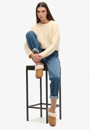 Superdry & Co Slip-on sandaler - tan