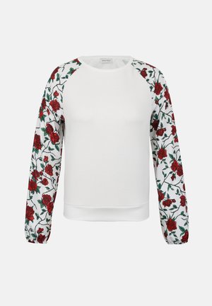 Anna Field, FLORAL SCUBA - T-shirt à manches longues - white