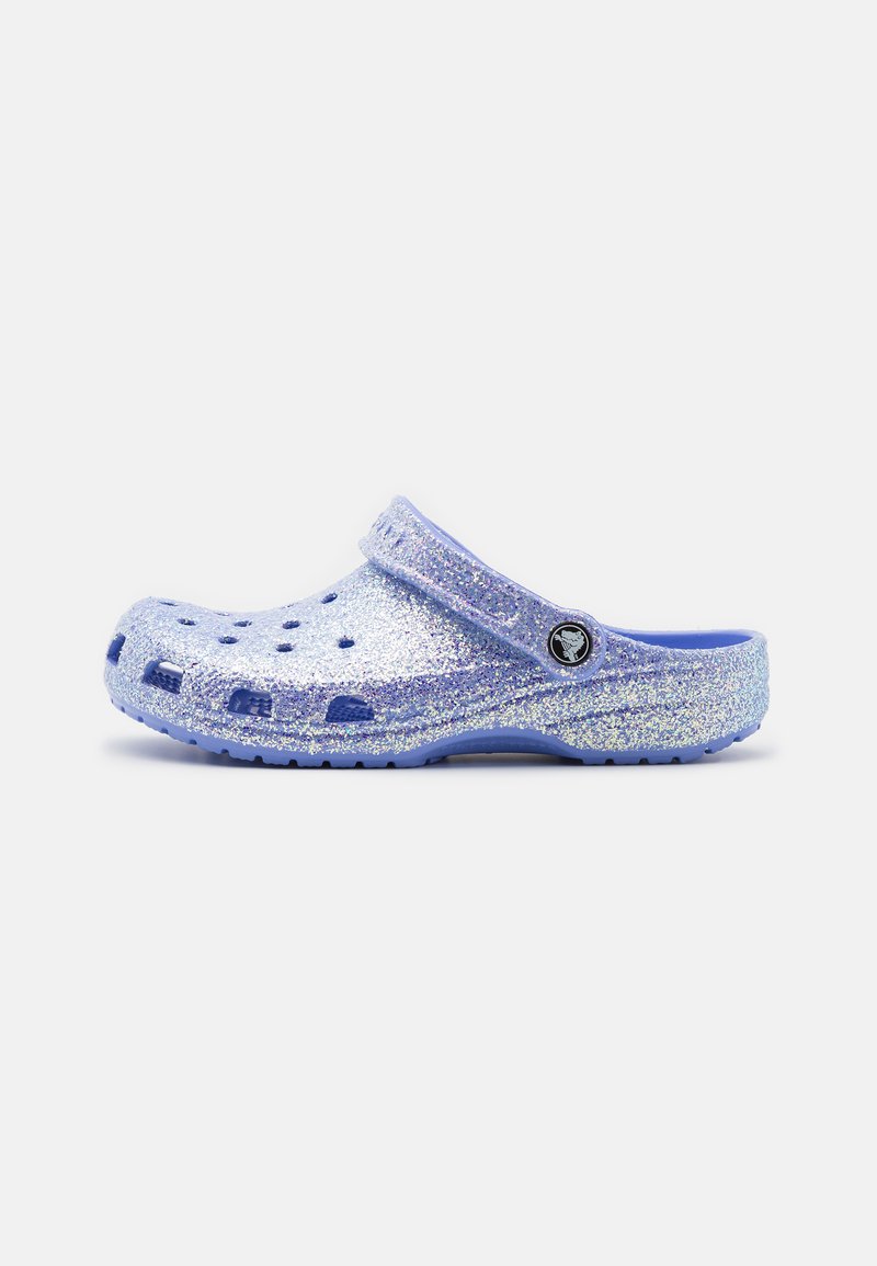 Crocs CLASSIC GLITTER Mules moon jelly/blue Zalando.de