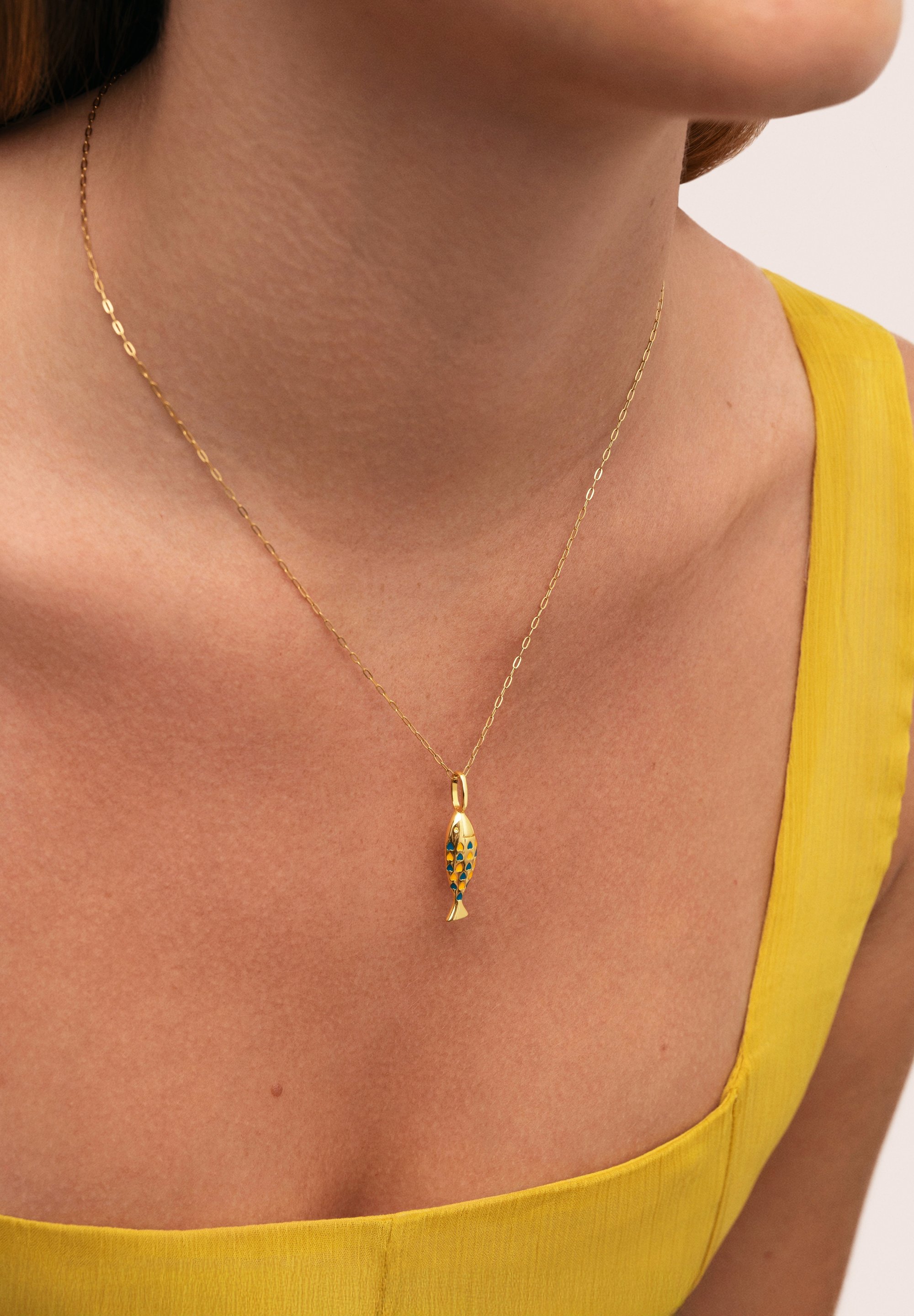 Charm Fragola SINGULARU | Ottone Placcato Oro 18kt E Smalto Rosa | Gioiello Donna - 4