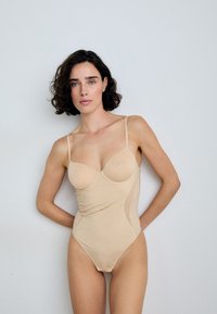BOSS - Glaustinukė - light beige Miniatiūros vaizdas 1