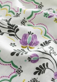 Next SET  - REGULAR FIT - Pyžamo - cream floral
