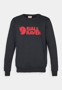 FJÄLLRÄVEN LOGO SWEATER M - Sweatshirt - black