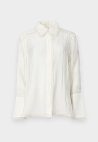 HAVANNA SHEER FRINGES - Paitapusero - vanilla ice