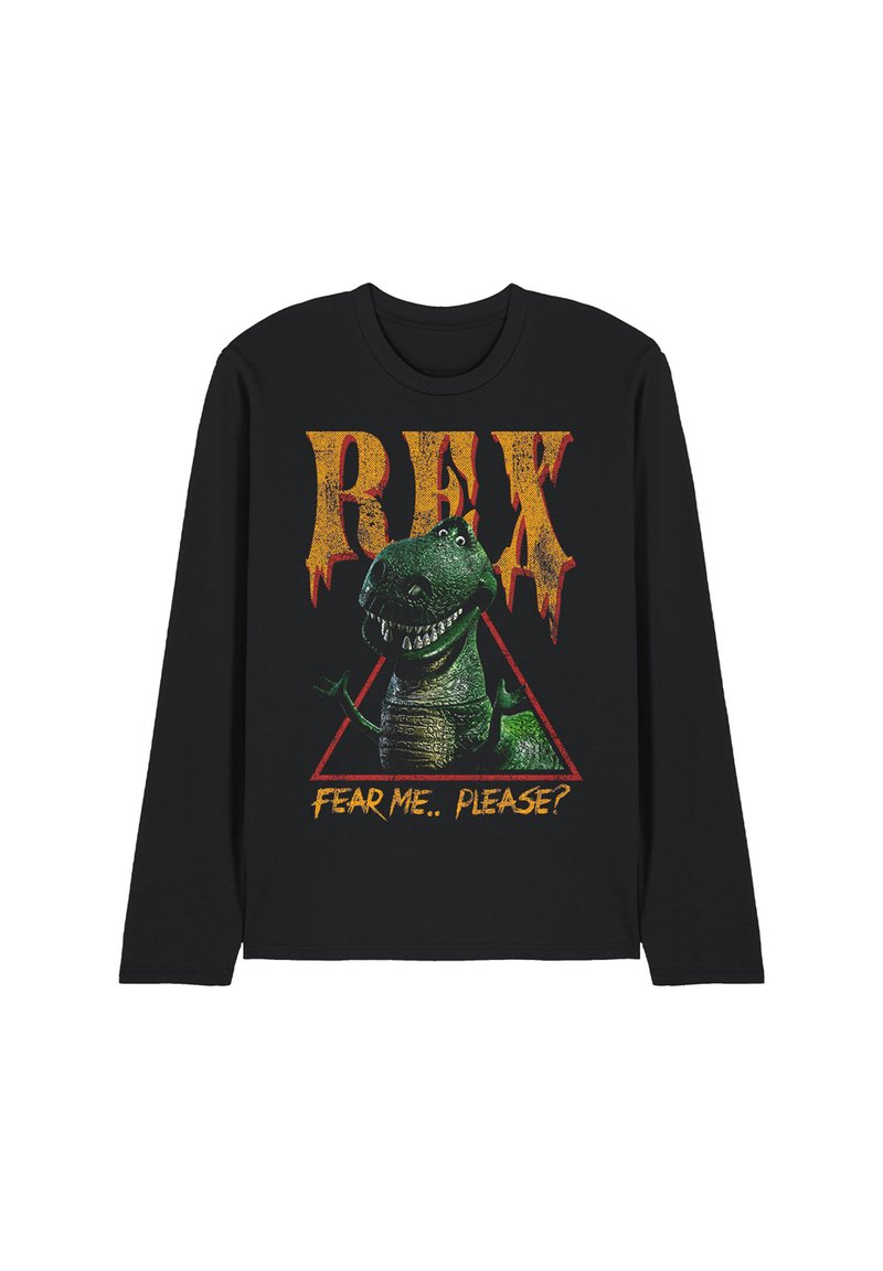 Disney TOY STORY REX FEAR ME - Long sleeved top - black - Zalando