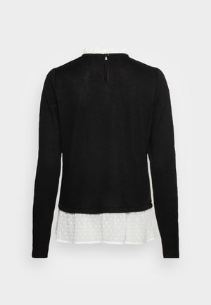 JDY Tall Strickpullover - black