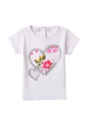 Print T-shirt - optical white