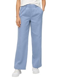 s.Oliver REGULAR BUSINESS  - Stoffhose - blassblau
