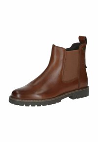 Caprice Bottines - cognac nappa