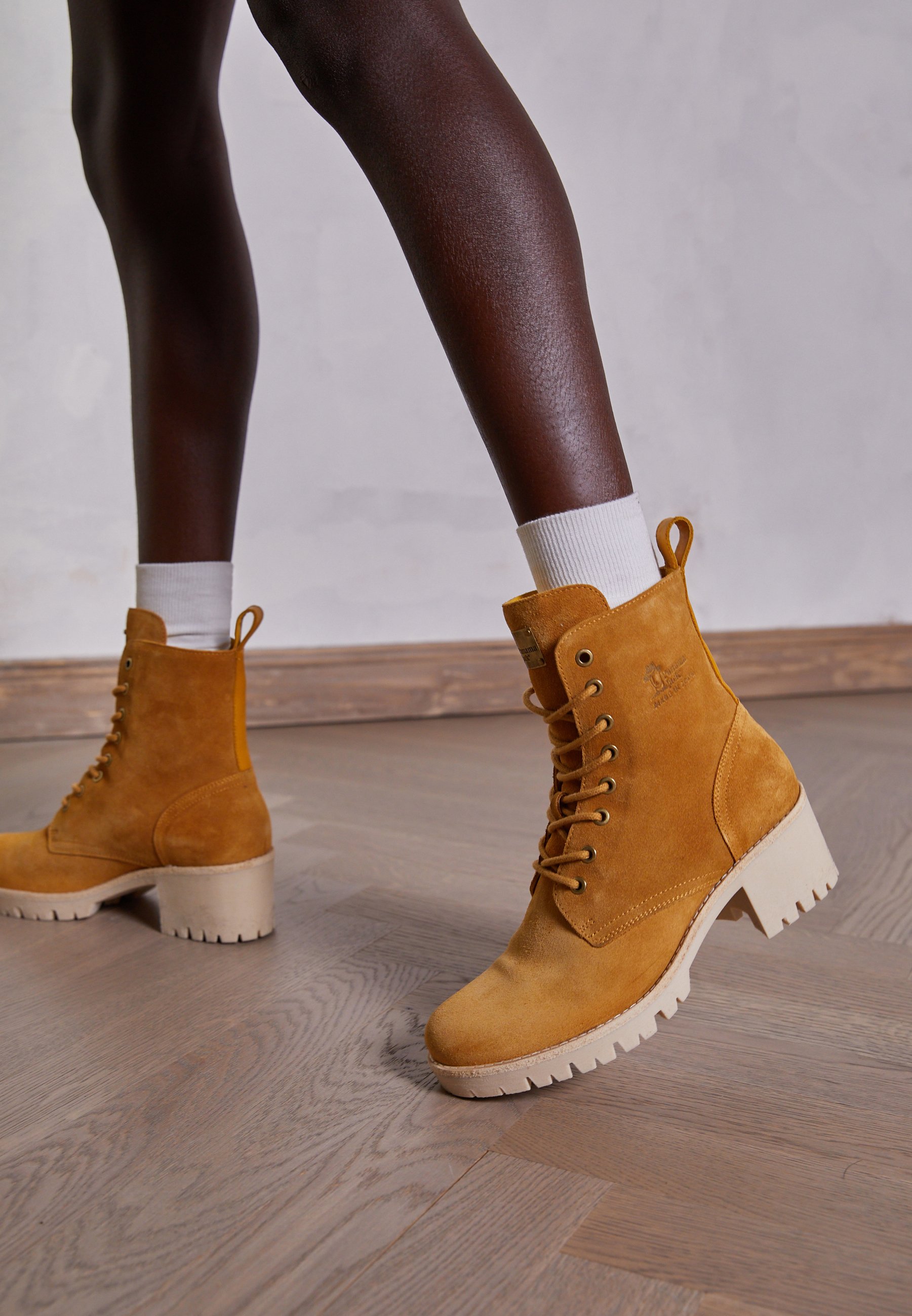 Panama Jack POLONIA - Botines con plataforma - vintage/camel - Zalando.es