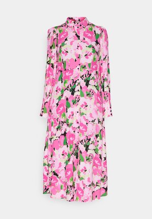 YAS YASVIOLO DRESS - Särkkleit - carmine rose/violo print