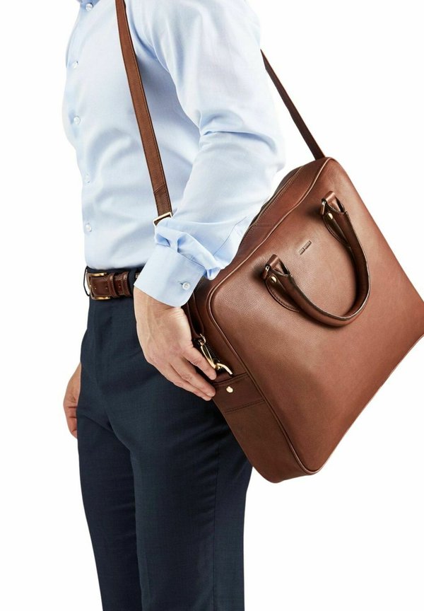TONY - Notebooktasche - chestnut
