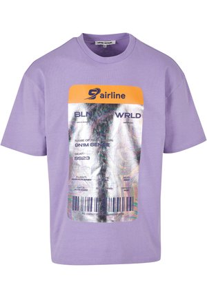 SENSE AIRLINE - T-shirts med print - lavender