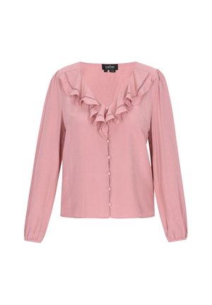 usha, Button-down blouse - vintage rose