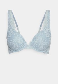 Não selecionado, light blue