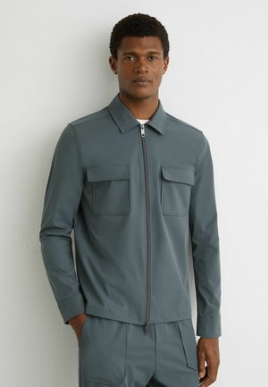 REGULAR FIT - ASCEND TECHNICAL ZIP-THROUGH - Let jakke / Sommerjakker - airforce blue