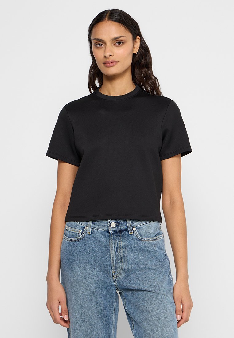 Proenza Schouler White Label T-shirt basic zwart