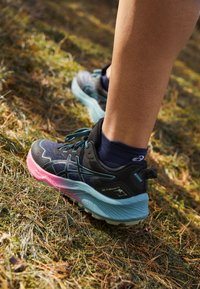 GEL TRABUCO 11 - Trail running shoes - black/gris blue