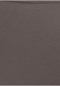 Brown cotton fabric with a smooth, matte texture and fine ribbing, displaying a uniform color without patterns or accents.