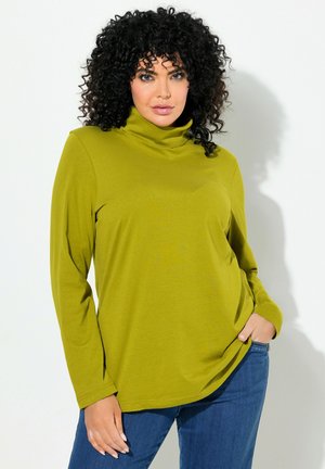 Ulla Popken ROLLKRAGEN - Longsleeve - olive