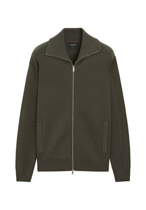 Massimo Dutti, Cardigan - khaki