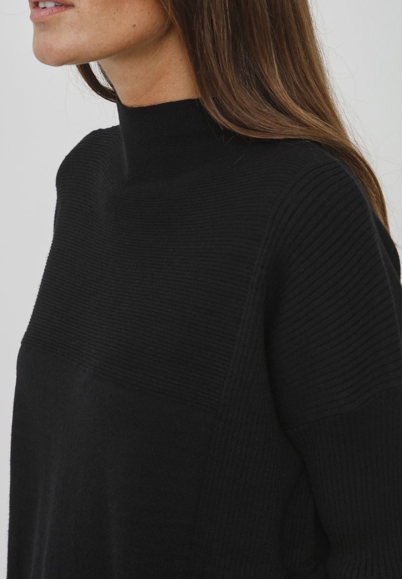 Damen Strickjacken | Fransa FRCEMELANGE 1 PULLOVER Strickpullover black/schwarz - HJ91745 Damen Strickjacken | Fransa FRCEMELANGE 1 PULLOVER Strickpullover black/schwarz - HJ91745