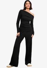 Maglietta a manica lunga - black